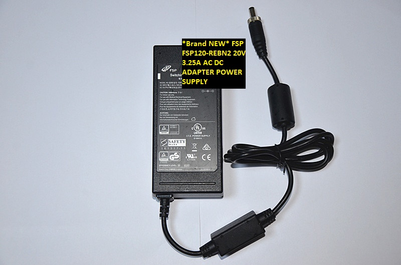 *Brand NEW* FSP120-REBN2 FSP 20V 3.25A AC DC ADAPTER POWER SUPPLY